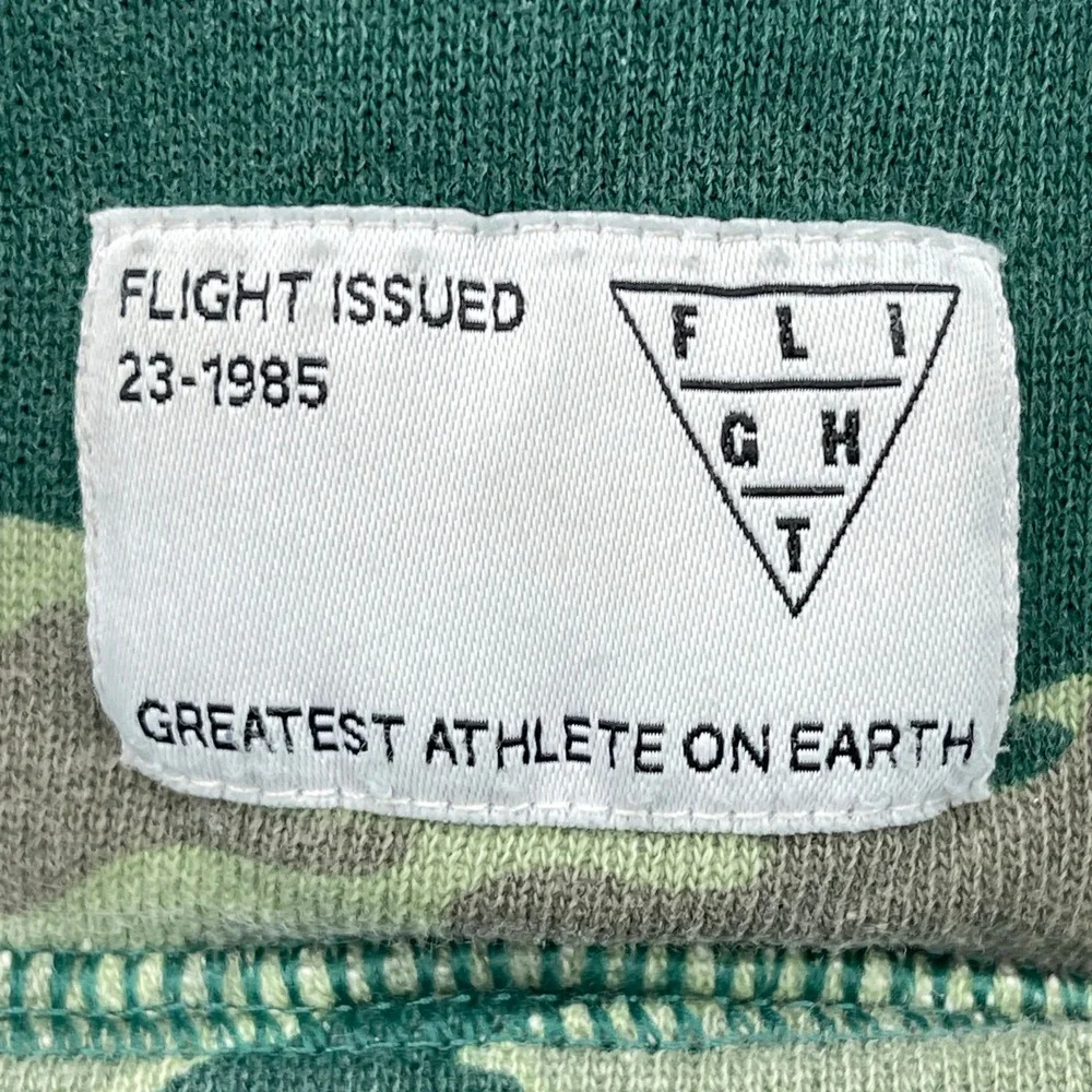 Jordan Kids Large 12-13 Green Camo Pullover Hoodie Sweatshirt Athletic‎